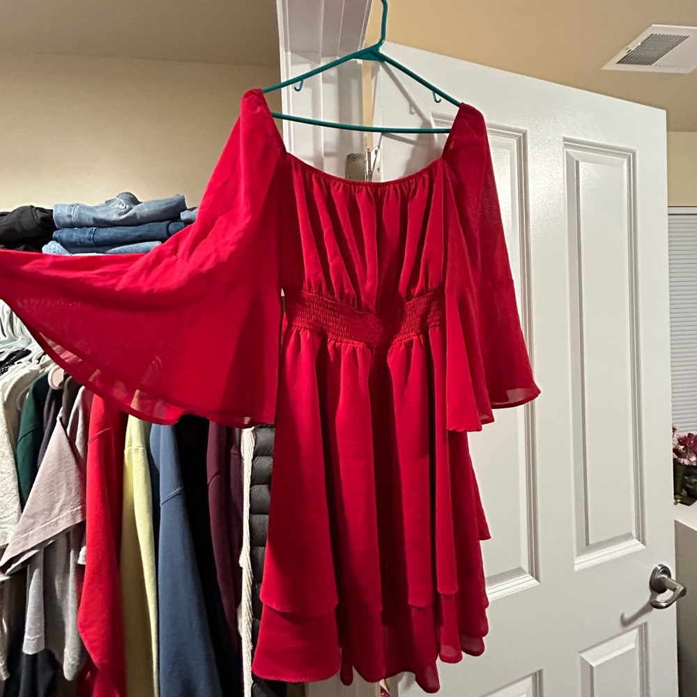 Red dress!